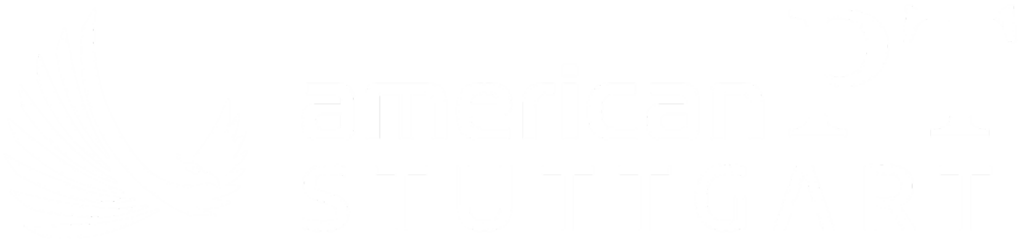 american PT Stuttgart Logo white